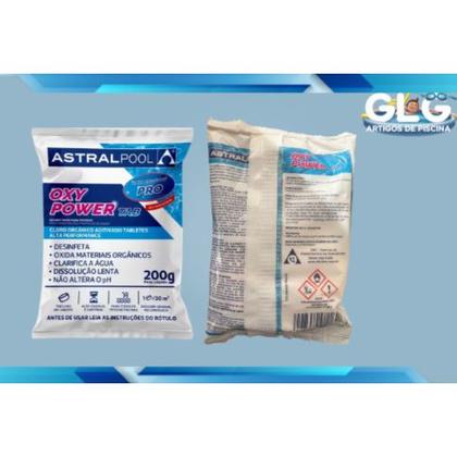Imagem de Kit 25 pastilhas tablete de cloro 5 em 1 multiação  astralpool / fluidra