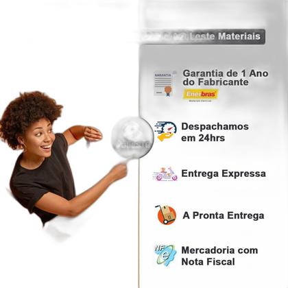 Imagem de Kit 25 Peças Casa Completa 4X2 - Enerbras Doha Branco