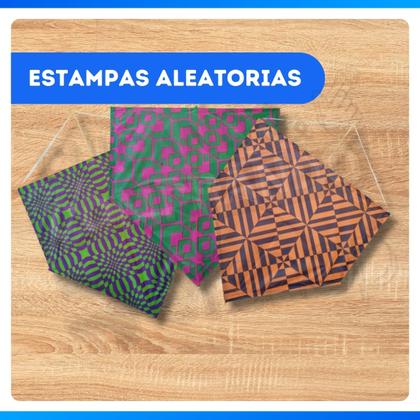 Imagem de Kit 25 Pipas Media de 48x37 cm Sortida Vareta Reta Infantil