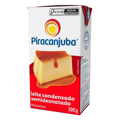 Imagem de Kit 27 uni. Leite Condensado Semidesnatado Piracanjuba 395g