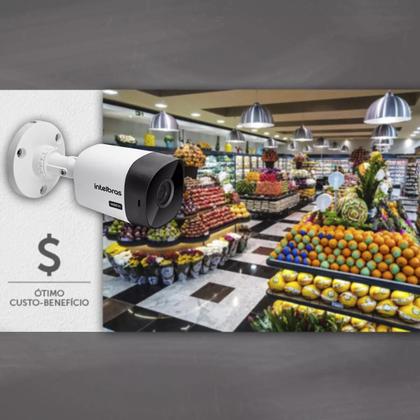 Imagem de Kit 28 Cameras Segurança Full Color Intelbras Dvr 32c Intelbras 6tb