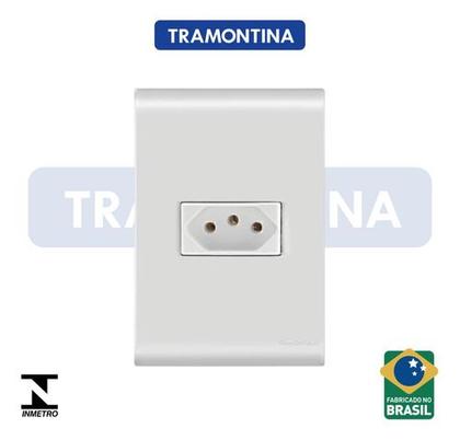 Imagem de Kit 28 Conjuntos Tomadas E Interruptores Tramontina Liz Completo