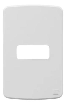 Imagem de KIT 2Placa com suporte 4x2 1 Pos Composé Branco WAG