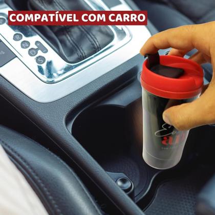 Imagem de Kit 2Un Copo Viagem Térmico Plástico Preto Smart 200Ml Café