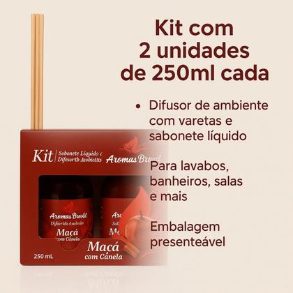 Imagem de Kit 2un Difusor + Sabonete 250ml Kit Lavabo Completo