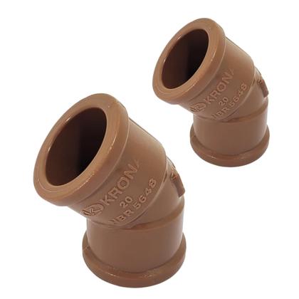 Imagem de Kit 2un Joelho 45 soldável 40mm Krona ref 418