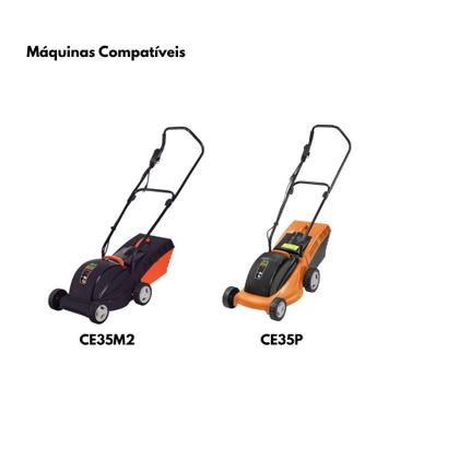 Imagem de Kit 2un Mola do Defletor em Aço para Cortador de Grama Tramontina CE35M2 CE35P 78795/726