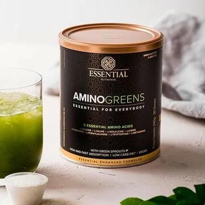 Imagem de Kit 2x Amino Greens 240g Essential Nutrition