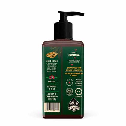 Imagem de Kit 2x Balm Barba Coffee Guaraná e Pente Duplo Don Alcides