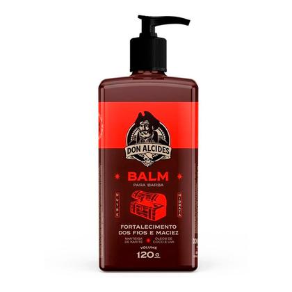 Imagem de Kit 2x Balm Para Barba Negra Coffee Pente Duplo Don Alcides