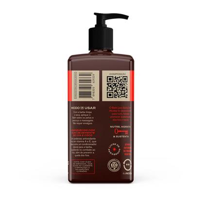 Imagem de Kit 2x Balm Para Barba Negra Coffee Pente Duplo Don Alcides