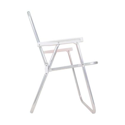 Imagem de Kit 2x Cadeira de Praia Alta Verde Mormaii Lazy em Alumínio com Poliéster Suporta Até 110kg - Bel