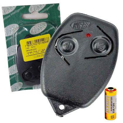 Imagem de Kit 2x Controle Remoto Hcs Motor Central Rossi 433Mhz Rolling Code