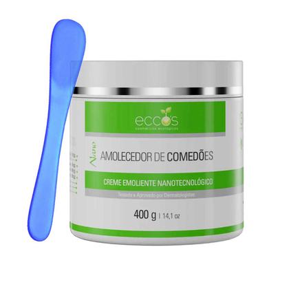 Imagem de Kit 2x Creme Emoliente 400g Eccos Trieta 10% Nano Amolecedor de Cravos, Comedões - Limpeza de Pele