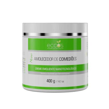 Imagem de Kit 2x Creme Emoliente 400g Eccos Trieta 10% Nano Amolecedor de Cravos, Comedões - Limpeza de Pele