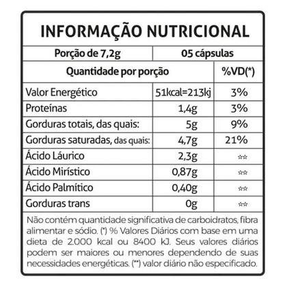 Imagem de Kit 2x Óleo de Coco Extra Virgem 60 Cápsulas - FitoPrime