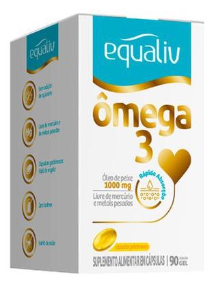 Imagem de Kit 2x Omega 3 90 Cápsulas (Total 180caps) Equaliv 