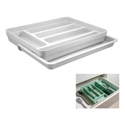 Imagem de Kit 2X Organizador Extensível Ol650 F6290 - Branco