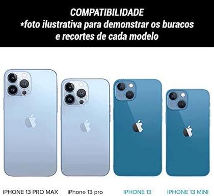 Imagem de Kit 2x Películas de Vidro Protetoras Câmera Lente Compatível iPhone 13