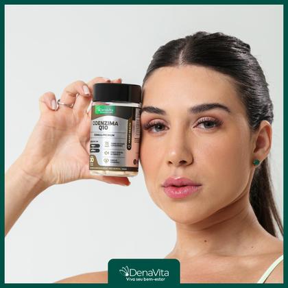 Imagem de Kit 2x Pote Coenzima Q10 + Ômega 3 + Vitamina E, Coq10, Tcm - Vegano - Denavita