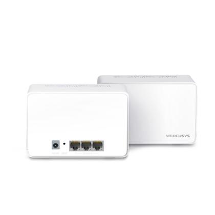 Imagem de Kit 2x Roteador Mercusys Halo H80X Mesh WIFI6 AX3000 Dual Band - H80X C/2