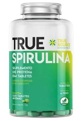 Imagem de Kit 2X: Spirulina 600mg True Source 120 Tabletes