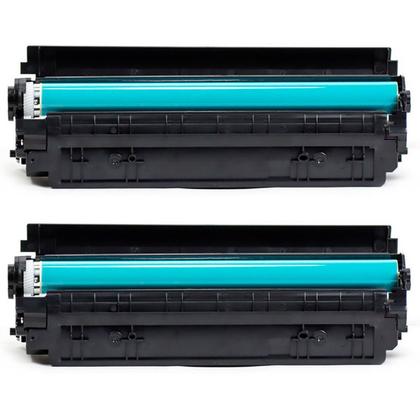 Imagem de Kit 2x Toner Compatível 283A 283 para M201 M202 M225 M225dw M226 M125a M126a M126nw M127fw M128fn Preto 1.500