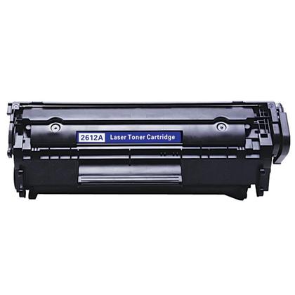 Imagem de Kit 2x Un Toner Compatível Q2612A 2612A 12A 1010 1012 1015 1018 1020 1022 3015 3030 3050