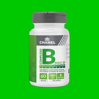 Imagem de Kit 2x Vitamina Max Complexo B 60 Cps - CHAMEL
