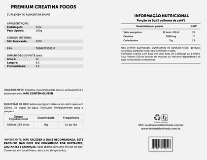 Imagem de KIT 2x Whey Fit Foods 500g + PREMIUM Creatina 100g + BCAA Fit 100g + Waxy Maize 800g + Coqueteleira - BRN Foods