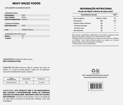 Imagem de KIT 2x Whey Fit Foods 500g + PREMIUM Creatina 100g + BCAA Fit 100g + Waxy Maize 800g + Coqueteleira - BRN Foods