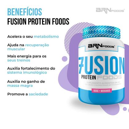 Imagem de KIT 2x Whey Fusion 900g + Coqueteleira - BRN Foods