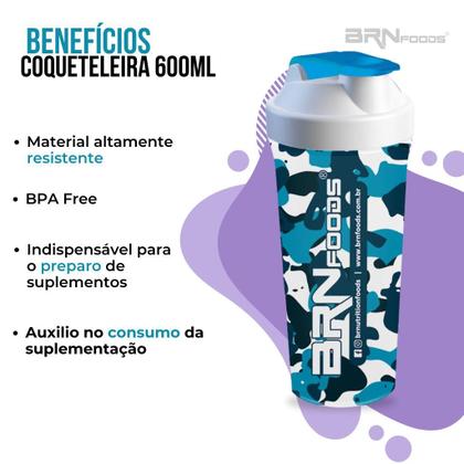 Imagem de KIT 2x Whey Fusion 900g + Coqueteleira - BRN Foods