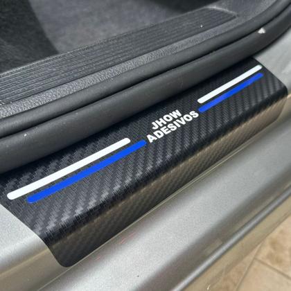 Imagem de Kit 3 Adesivos Emblema Raposa Crossfox 15x5 - Preto Fosco
