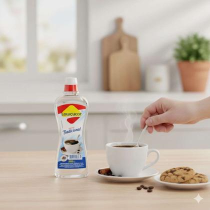 Imagem de Kit 3 adoçante tradicional liquido sem gluten 100ml lowçucar