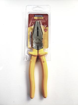 Imagem de Kit 3 Alicates Tramontina Universal Corte Bico Cabo Isolado