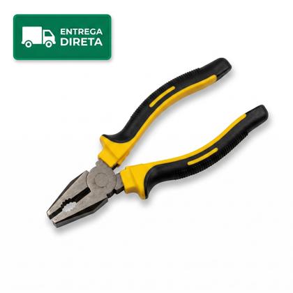 Imagem de Kit 3 Alicates Universais 8 Pol Aço Forte - Kit Atacado Profissional Reforçado (Envio 24h)
