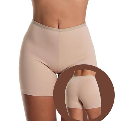 Imagem de kit 3 Anágua Shortinho Íntimo Segunda Pele Conforto Lingerie Modeladora Short Para Saia E Vestido