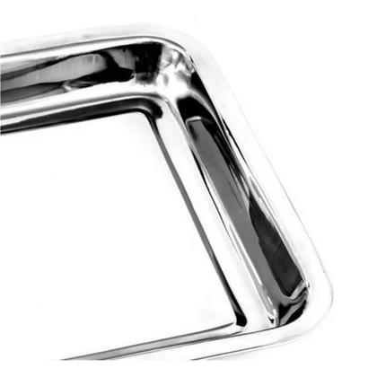 Imagem de Kit 3 Assadeira Forma Retangular Alta Aço Inox 32 x 22 x 4cm