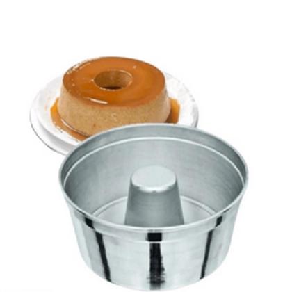 Imagem de Kit 3 assadeira Redondas Alumínio 3 Pçs - Forma de Bolo Ballerine, Vulcão Decorada, Forma de Pudim