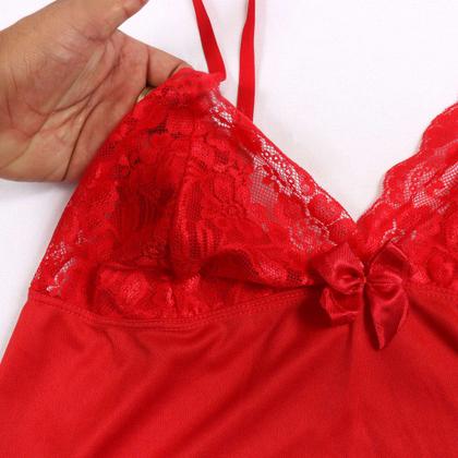 Imagem de kit 3 Baby doll feminino com detalhes em renda alça regulável sem bojo 100% poliéster revenda