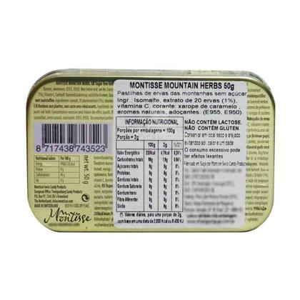 Imagem de kit 3 BALA MOUNTAIN HERBS SUGAR FREE Ervas da montanha 50g