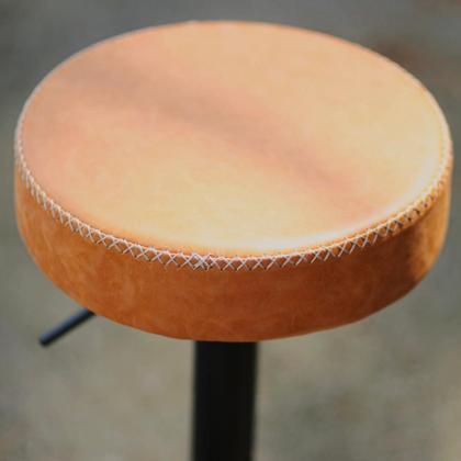 Imagem de Kit 3 Banqueta Alta Para Bar Bistro Bancada Balcão Cozinha Viena Giratoria Caramelo