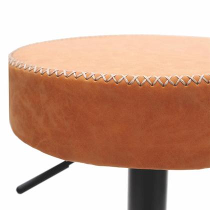 Imagem de Kit 3 Banqueta Alta Para Bar Bistro Bancada Balcão Cozinha Viena Giratoria Caramelo