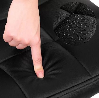 Imagem de Kit 3 Banquetas Decoreshop Estofada Com Encosto Para Cozinha Americana Bar Balcão Bancada Giratória Com Regulagem De Altura Gomos Confort Preto