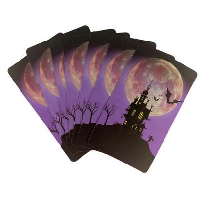 Imagem de Kit 3 Baralhos Tarot Das Bruxas Roxo 22 Cartas Manual