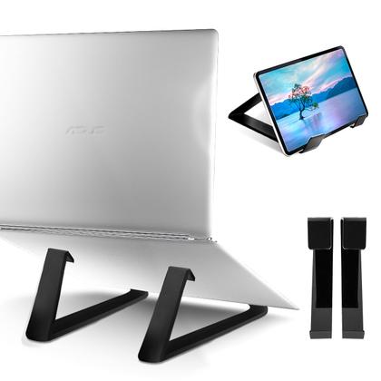 Imagem de Kit 3 Base Suporte Ergonomico Notebook Tablet Apoio Mesa Todos Modelos Corrige Postura