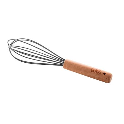 Imagem de Kit 3 Batedores de Ovos Silicone Bambu 25cm