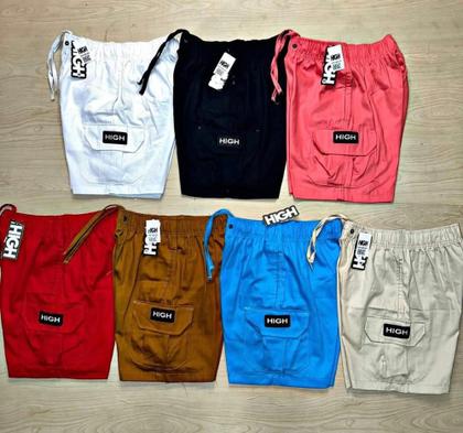 Imagem de kit 3 BERMUDA CARGO MASCULINA SARJA COM ELASTANO