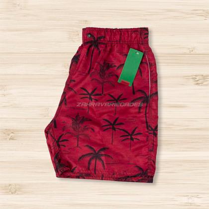 Imagem de Kit 3 Bermuda Masculina Genérica Short Praia Em Tactel Poliéster Grosso